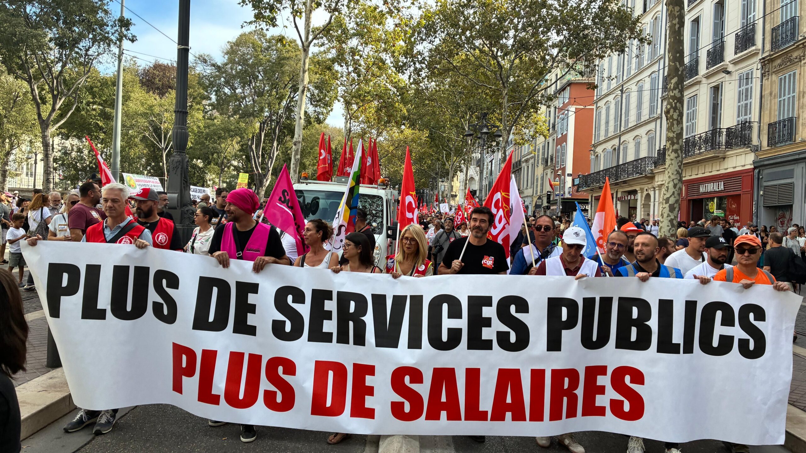 Manifestation à Marseille le 29 septembre 2026. (Photo C.By.)