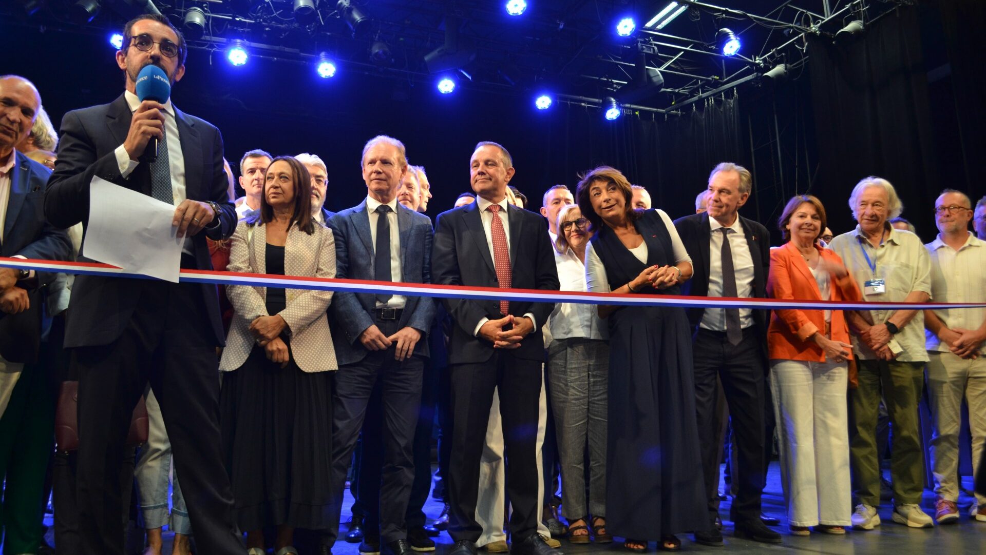 L'inauguration du Salon des maires, le 25 septembre 2026; (Photo : M.L.)