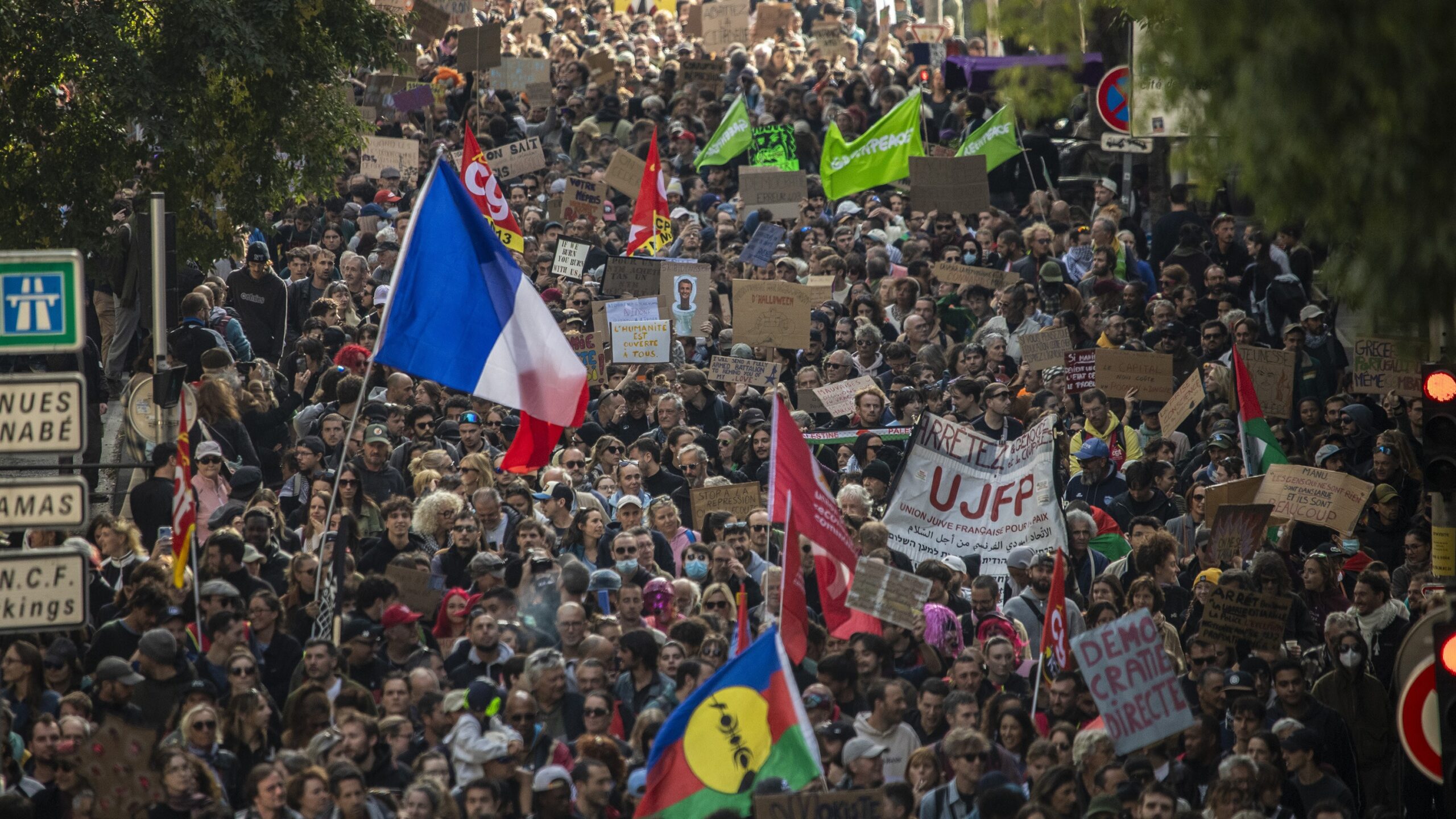 Manifestation du 24 octobre 2026. (Photo : Emilio Guzman